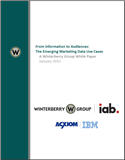 From Information to Audiences: The Emerging Marketing Data Use Cases